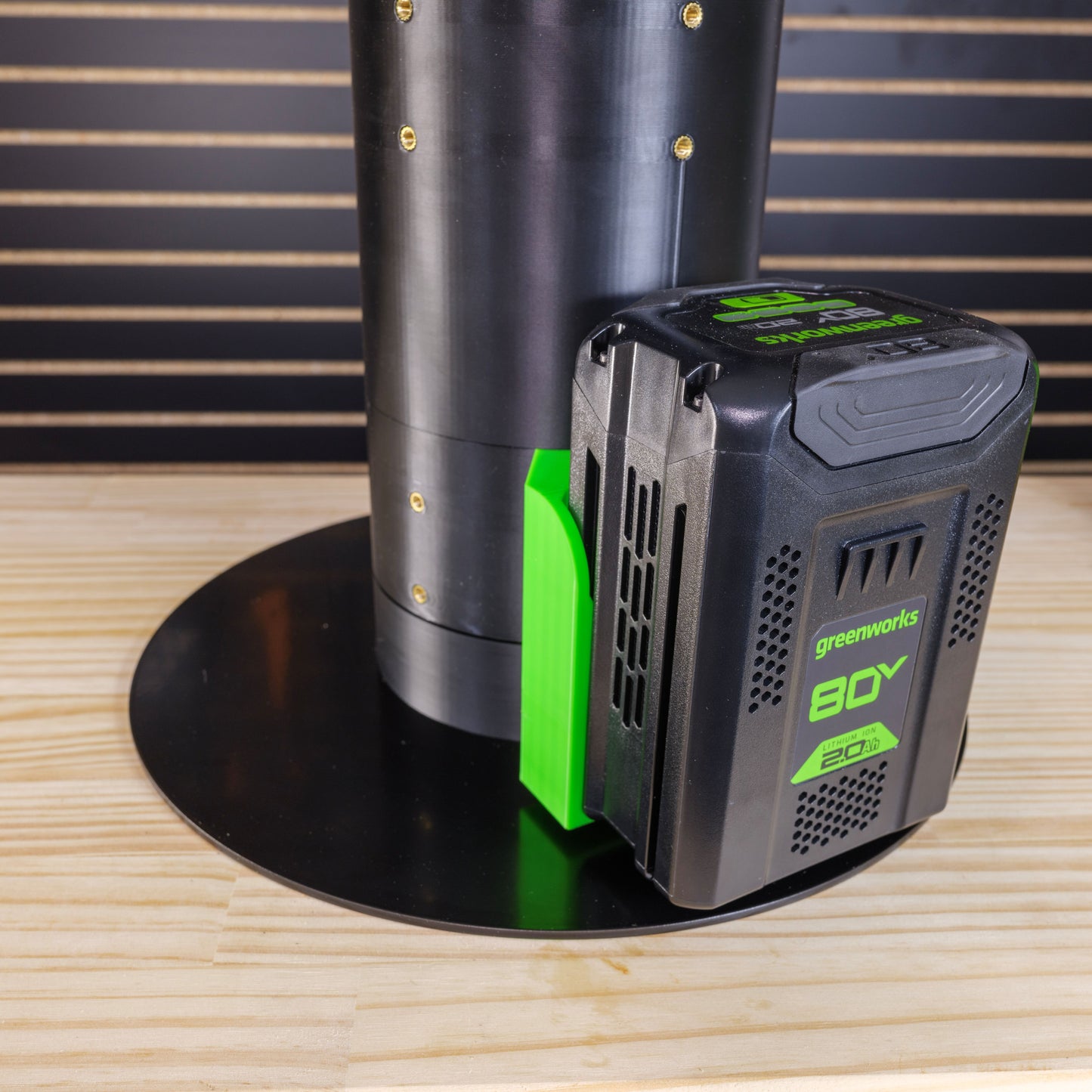 Greenworks 80V Battery Holder Bracket - Battery Carousel