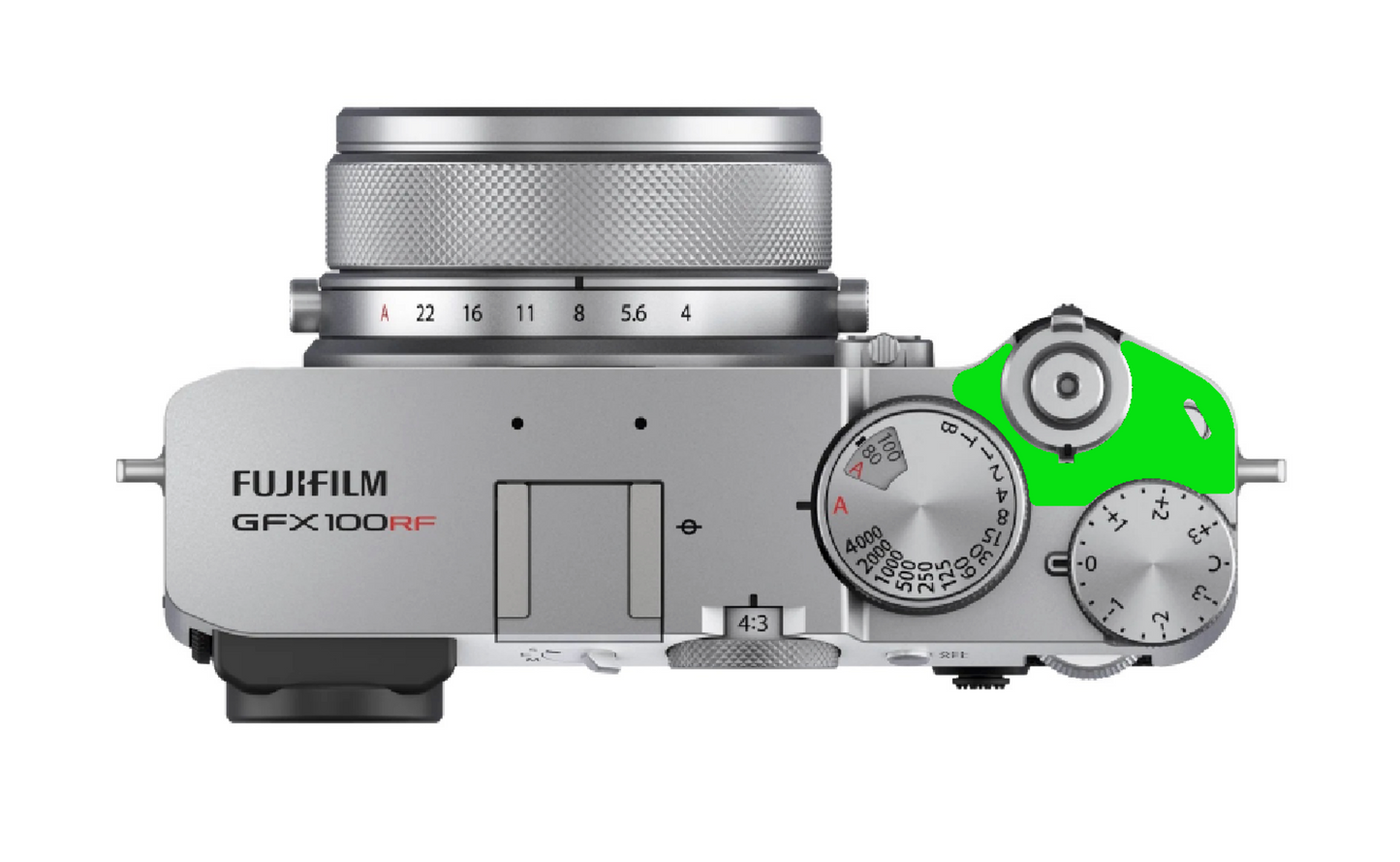 Fujifilm X100RF Power Switch Lock