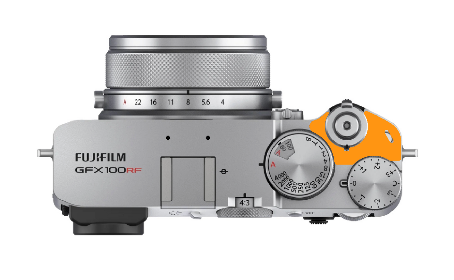 Fujifilm X100RF Power Switch Lock