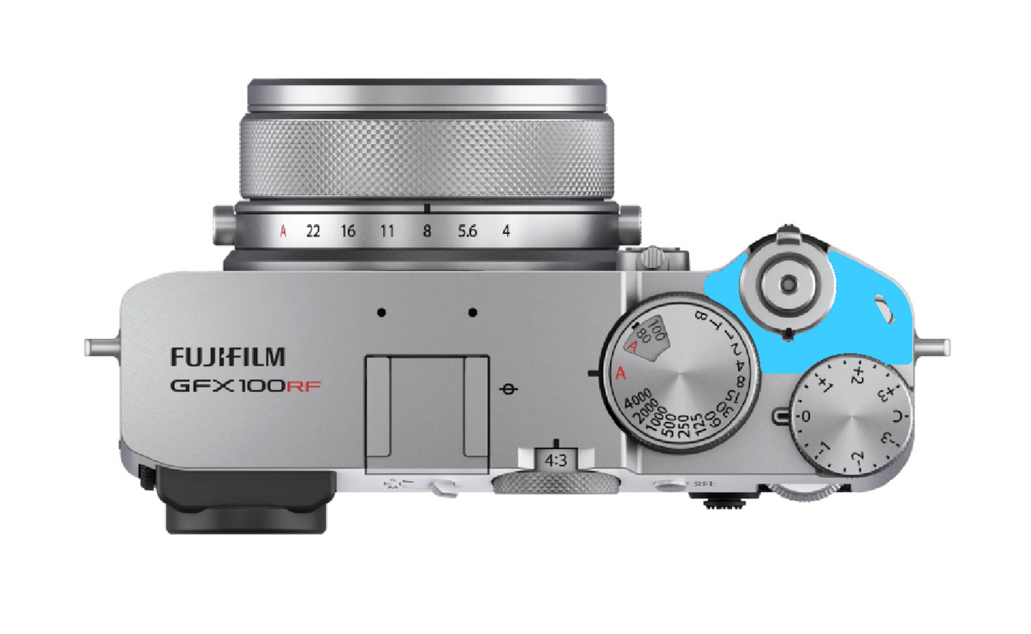 Fujifilm X100RF Power Switch Lock