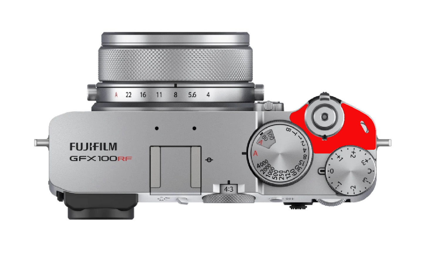 Fujifilm X100RF Power Switch Lock